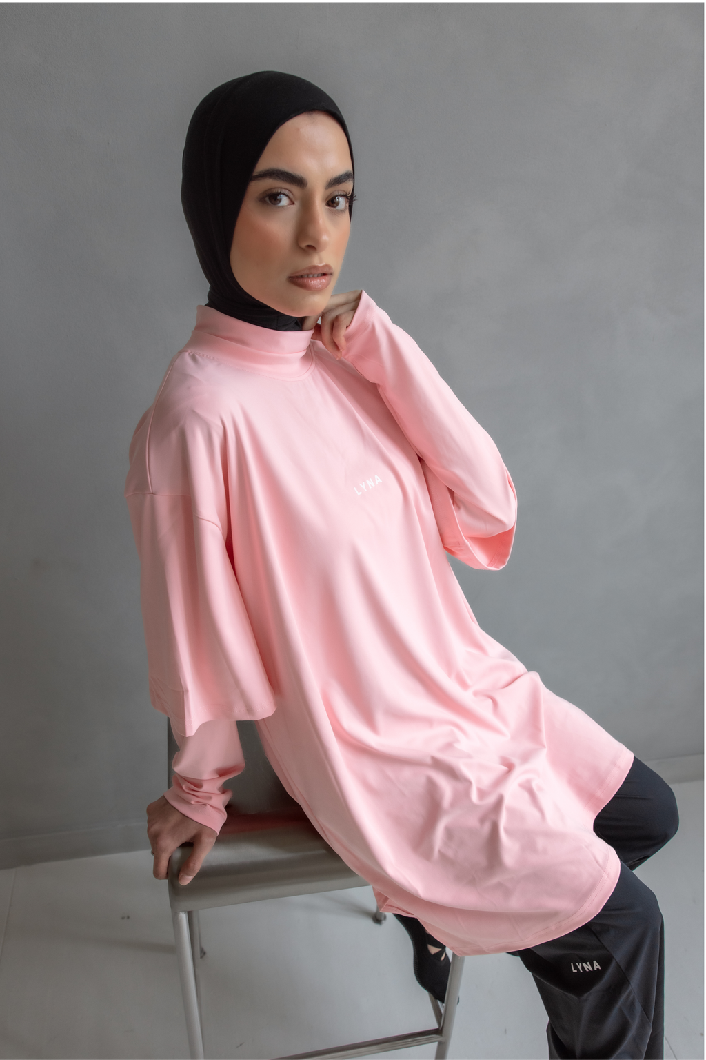 LYNA Core Coverage Tee - Pink