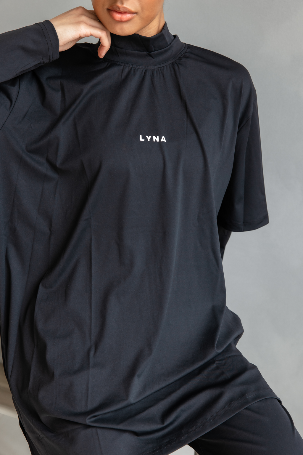 Full Set (Core Coverage Tee Black + Bottom)
