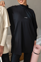 LYNA Core Coverage Tee – Black