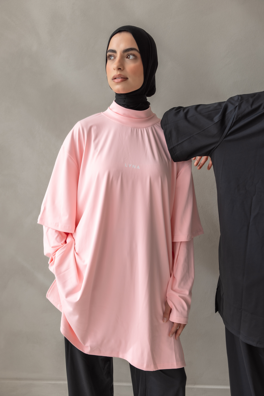 LYNA Core Coverage Tee - Pink