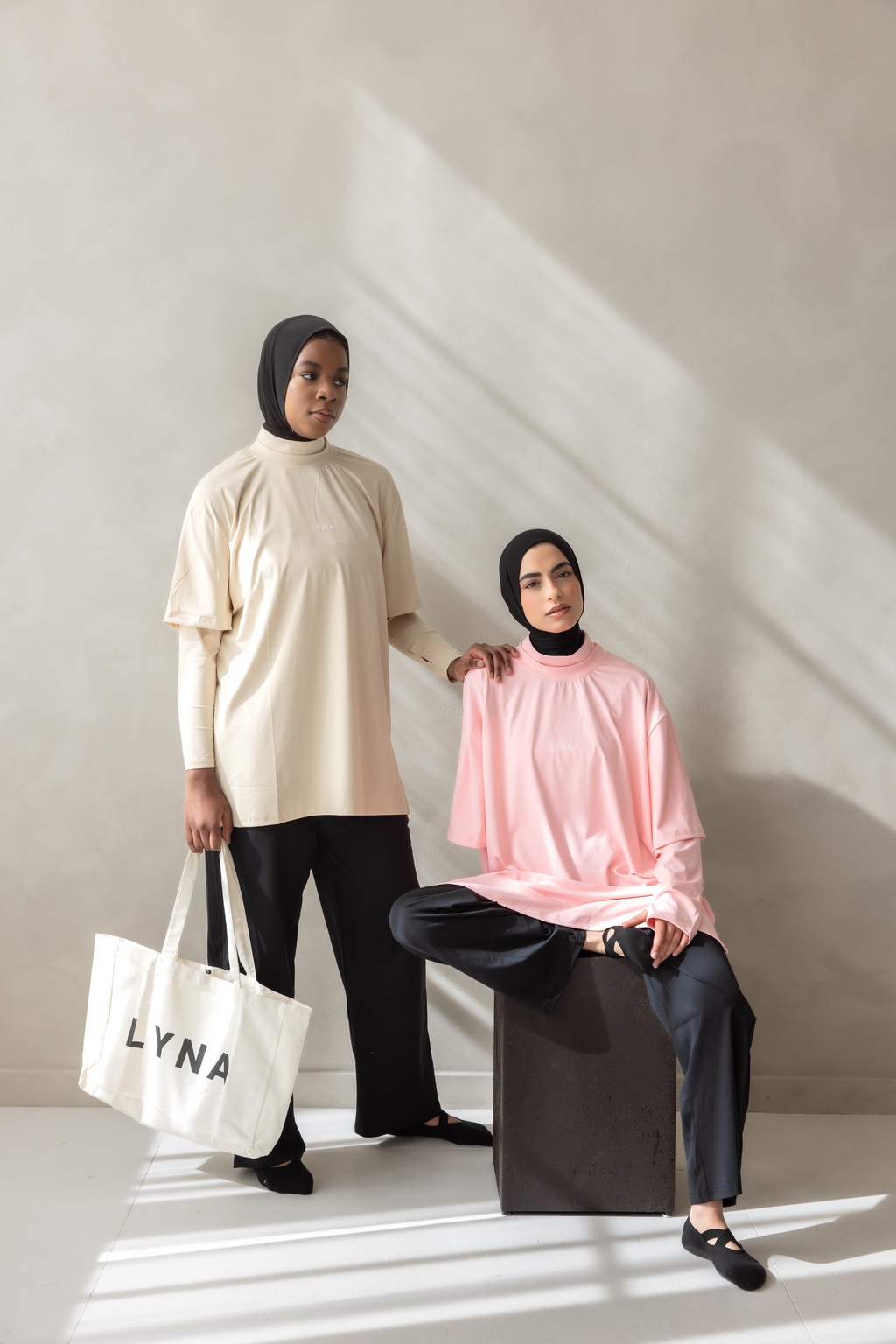 LYNA Core Coverage Tee - Pink