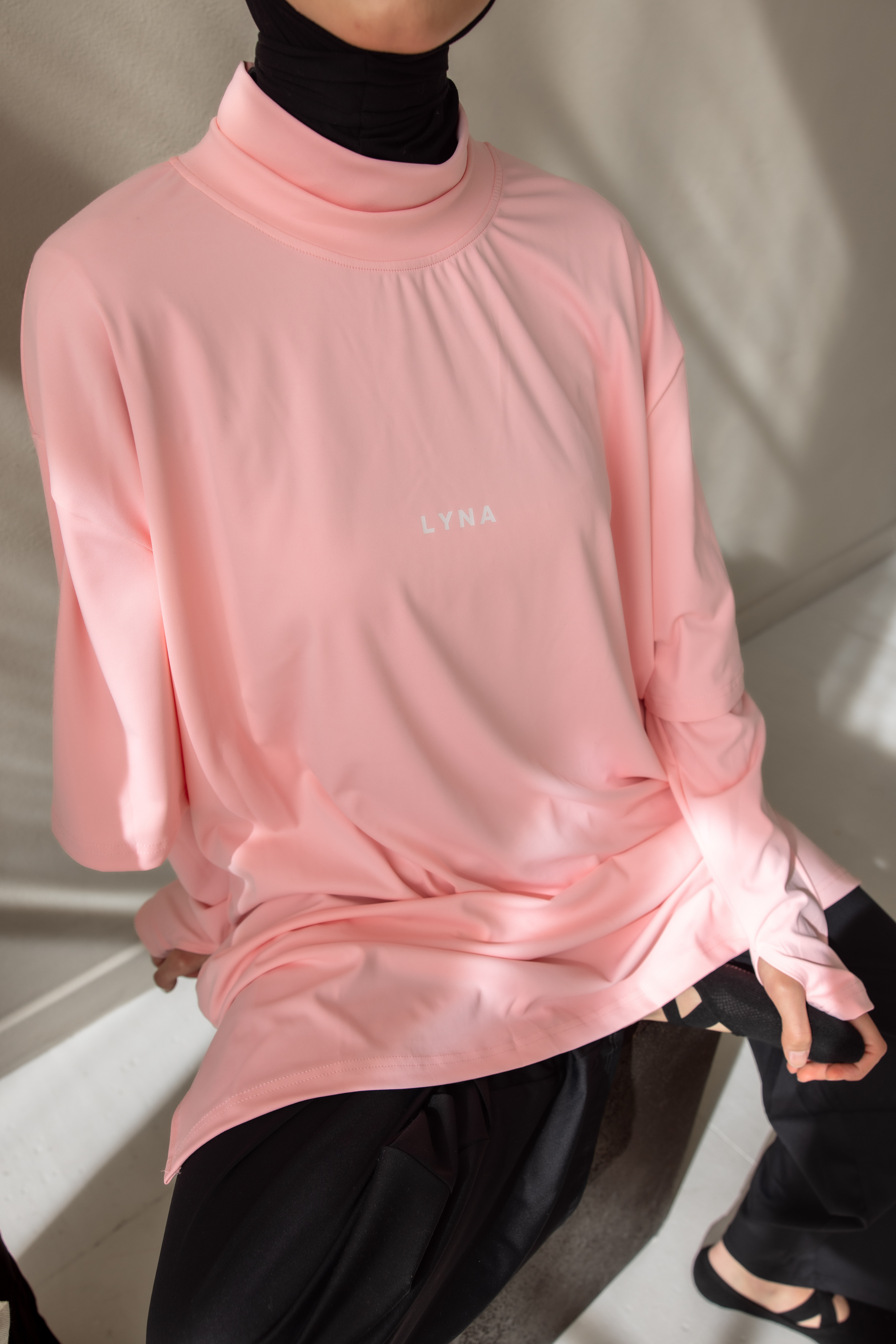 LYNA Core Coverage Tee - Pink