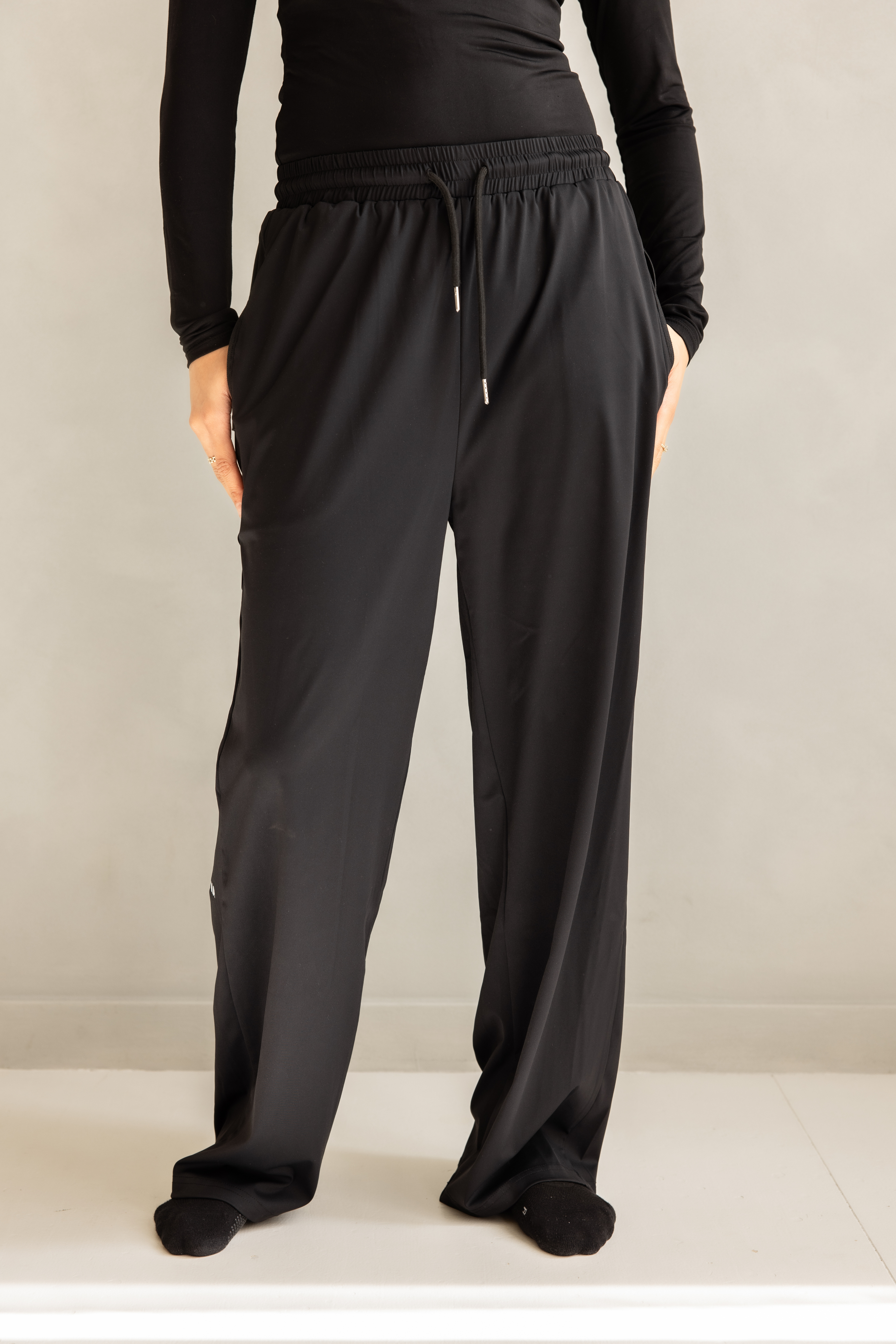 Wide Leg Pant - Black