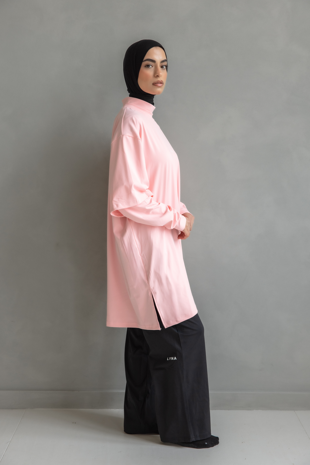 Full Set (Core Coverage Tee Pink + Bottom)