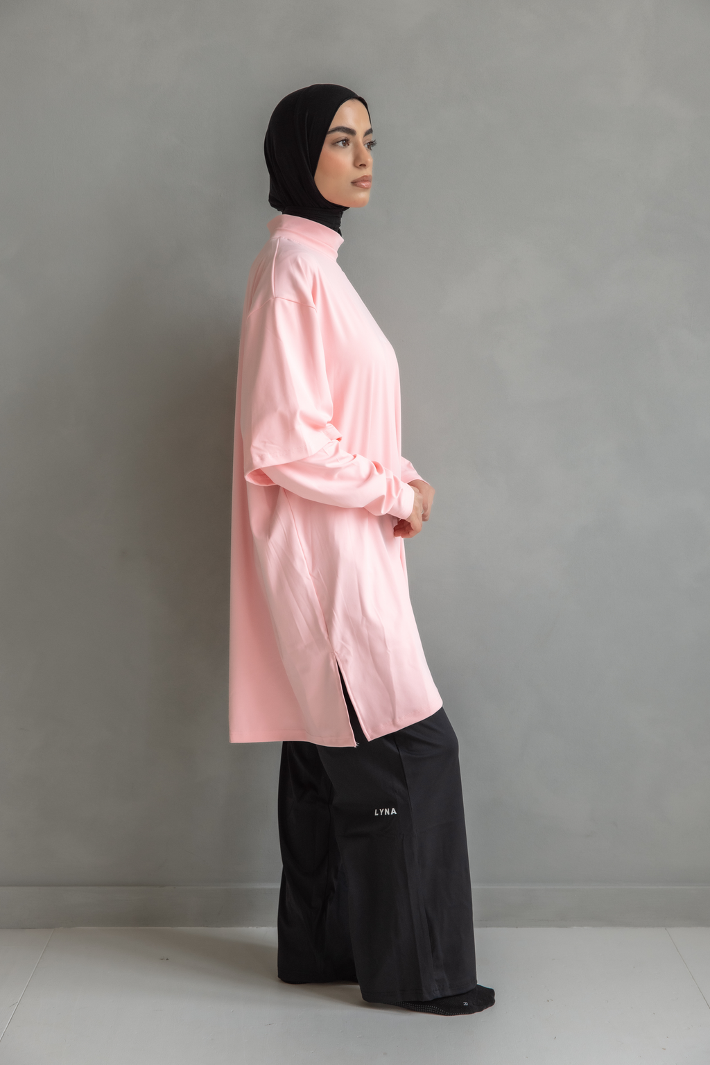 LYNA Core Coverage Tee - Pink