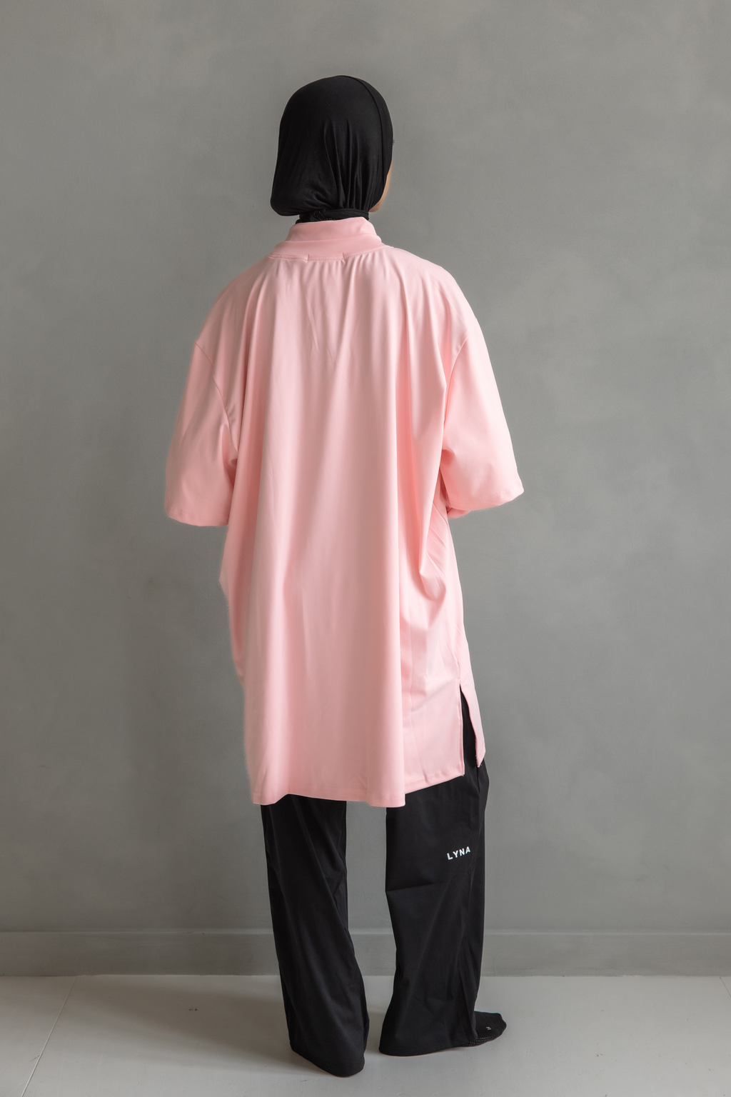 Full Set (Core Coverage Tee Pink + Bottom)