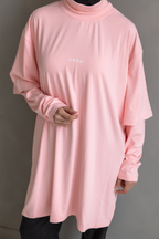 LYNA Core Coverage Tee - Pink