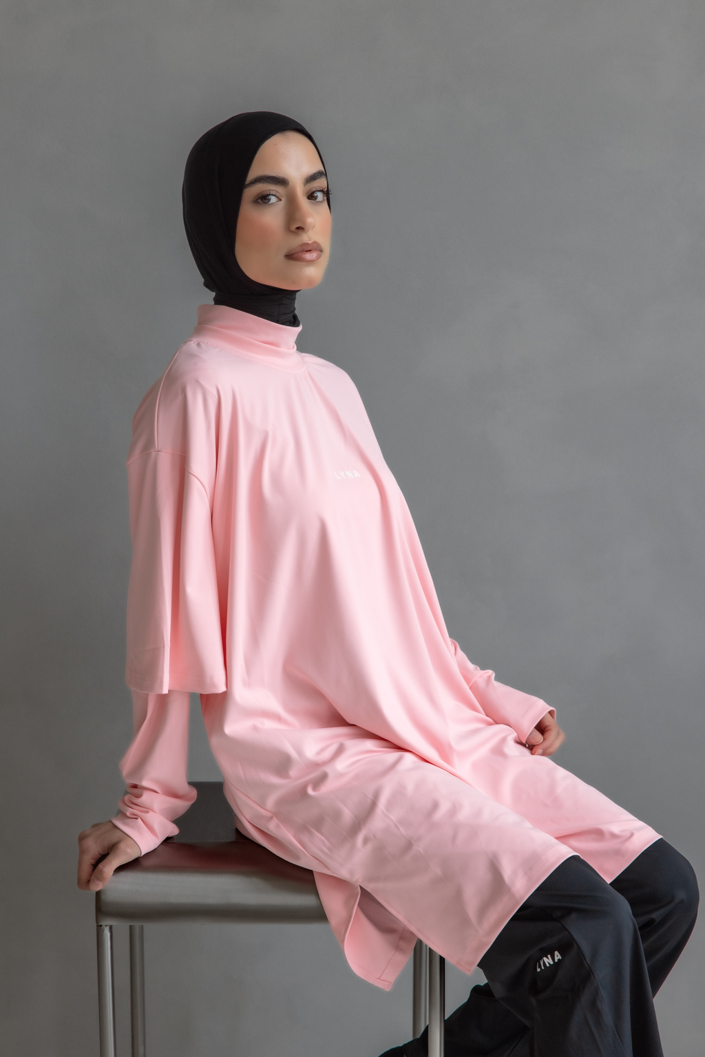 LYNA Core Coverage Tee - Pink