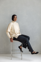 LYNA Core Coverage Tee - Beige