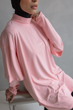 Full Set (Core Coverage Tee Pink + Bottom)