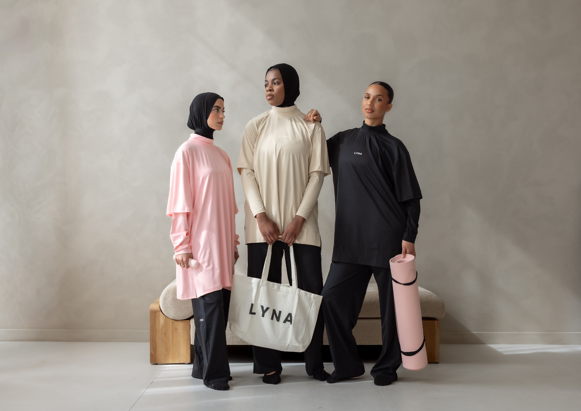 LYNA Tote Bag - Cream