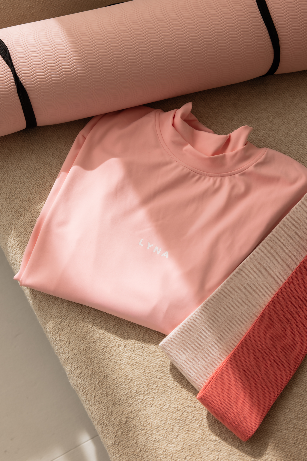 LYNA Core Coverage Tee - Pink