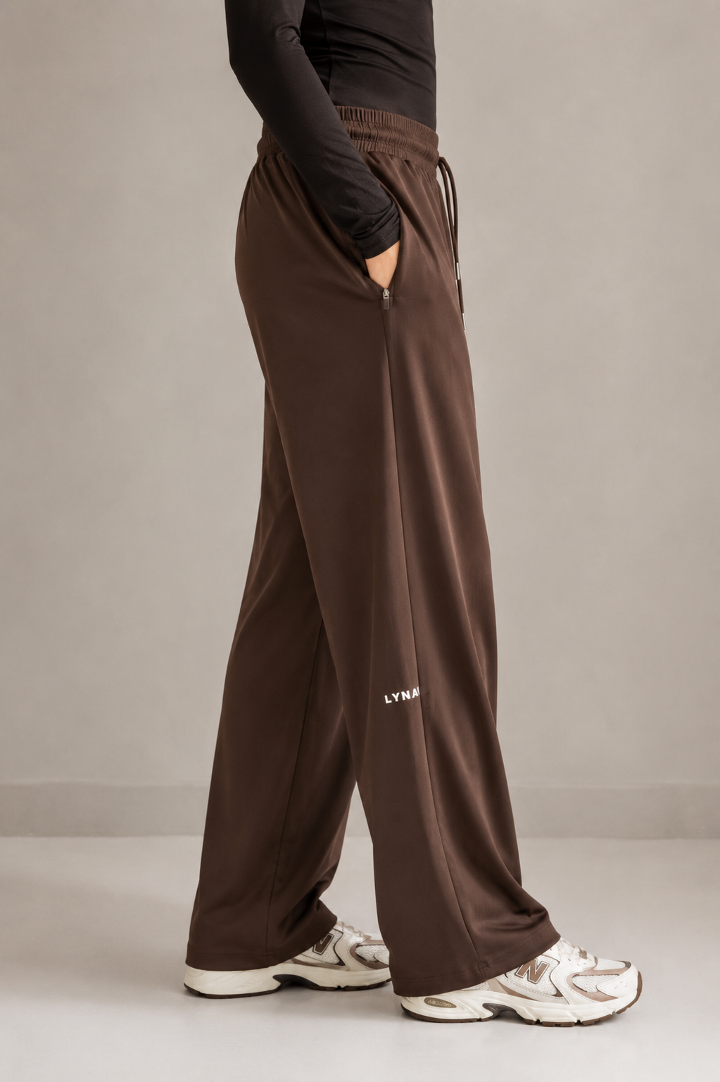 Wide Leg Pant - Dark Brown