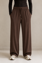 Wide Leg Pant - Dark Brown