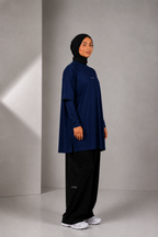 Full Set (Core Coverage Tee Navy blue + Bottom)
