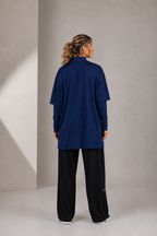 Full Set (Core Coverage Tee Navy blue + Bottom)