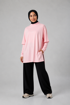 Full Set (Core Coverage Tee Pink + Bottom)