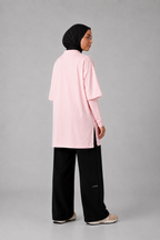 Full Set (Core Coverage Tee Pink + Bottom)