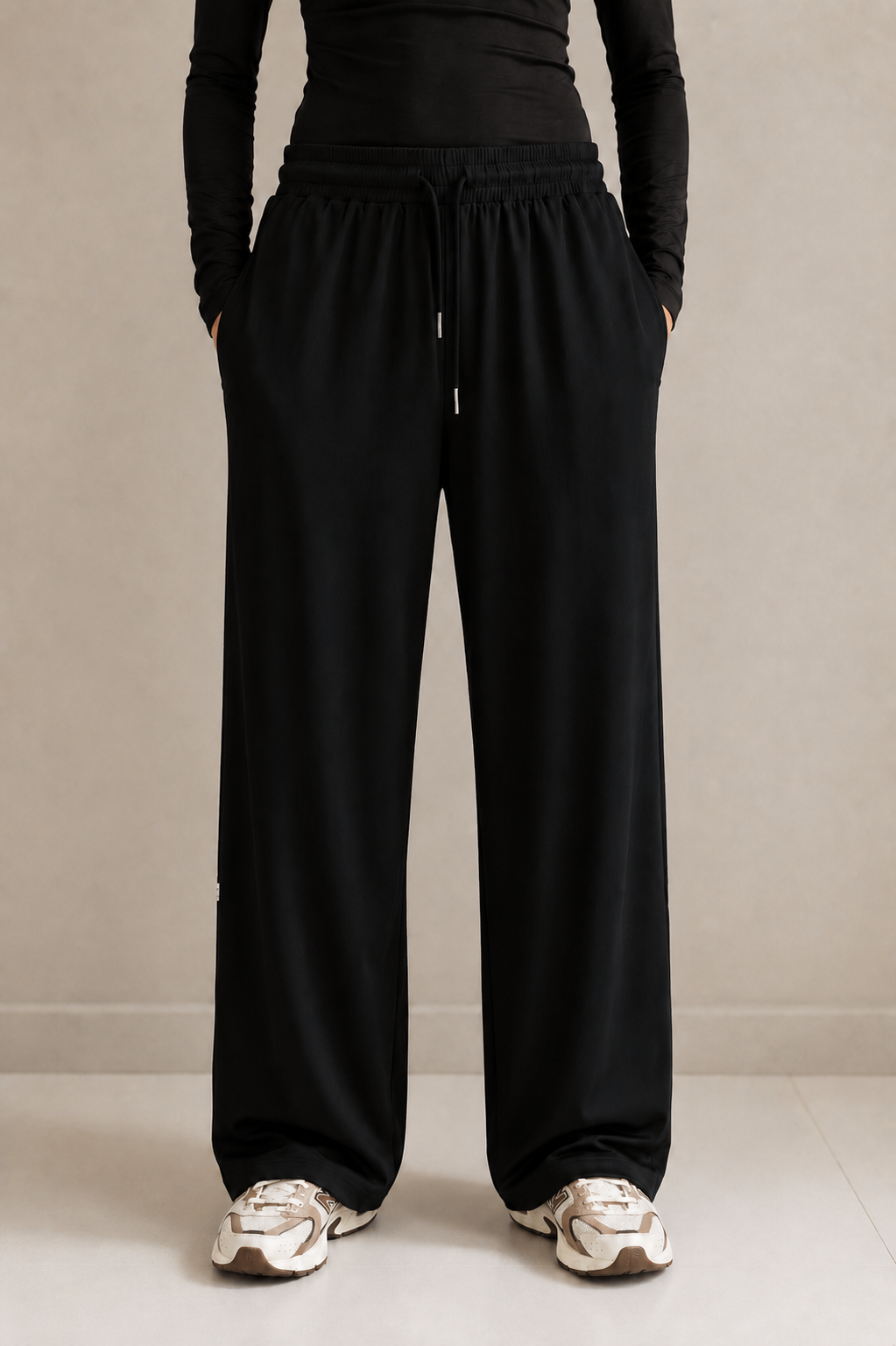 Wide Leg Pant - Black