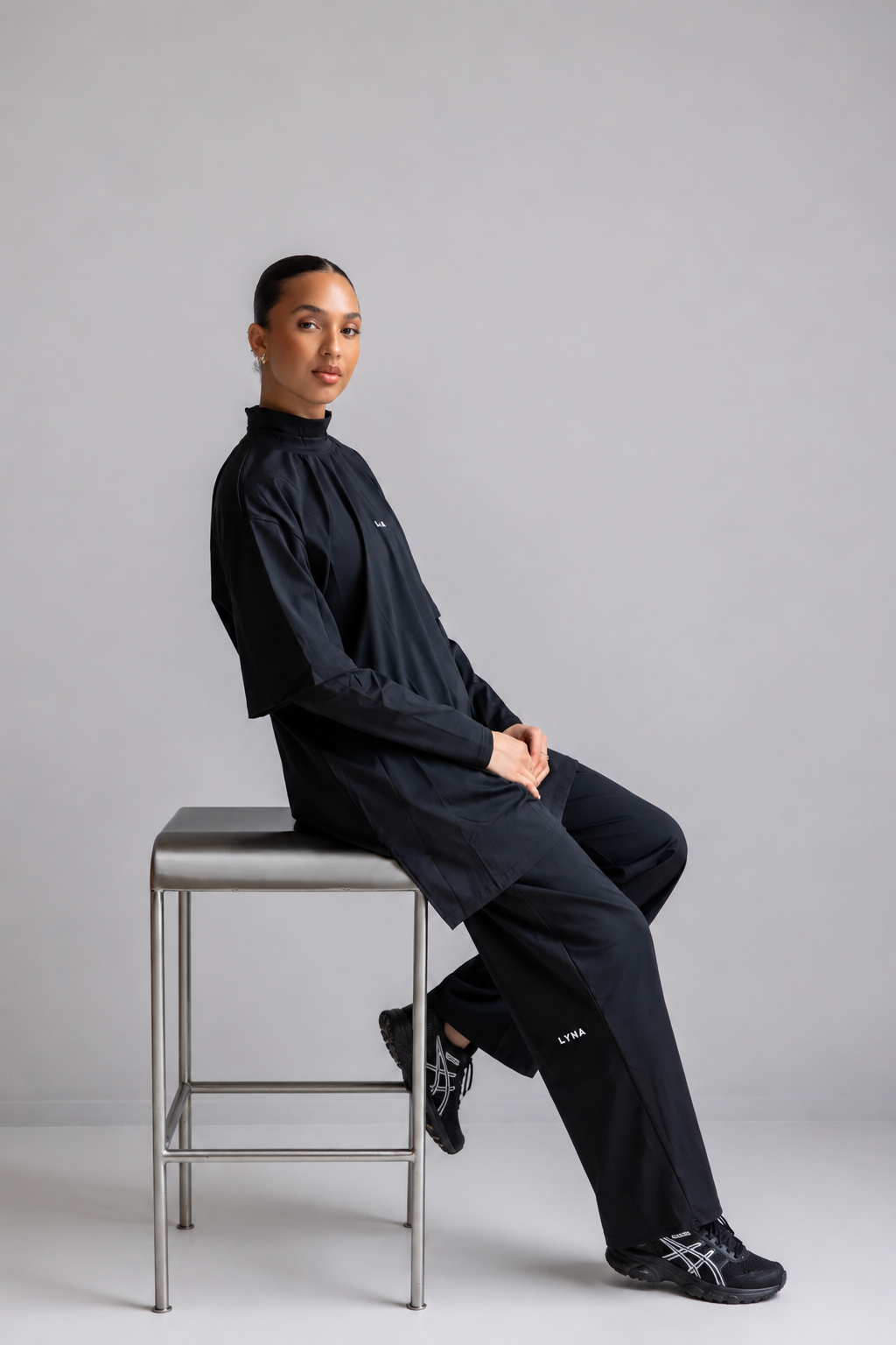 Full Set (Core Coverage Tee Black + Bottom)