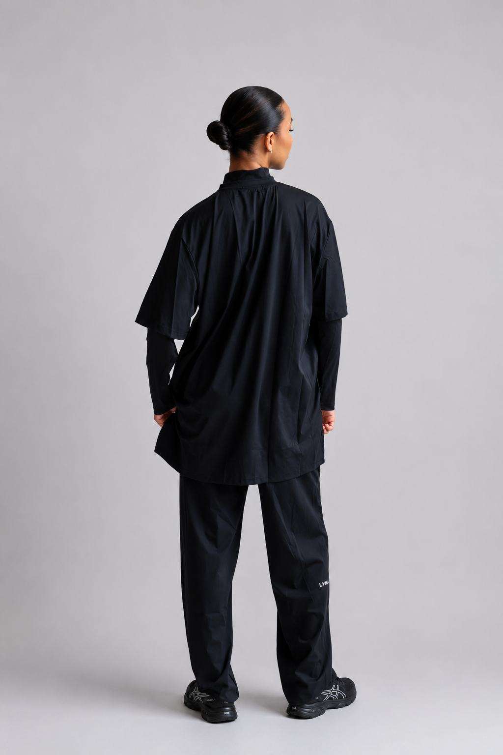Full Set (Core Coverage Tee Black + Bottom)