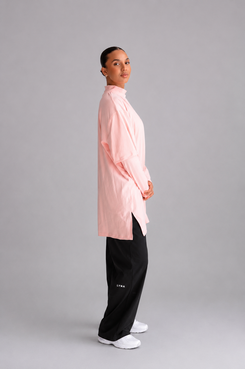 LYNA Core Coverage Tee - Pink